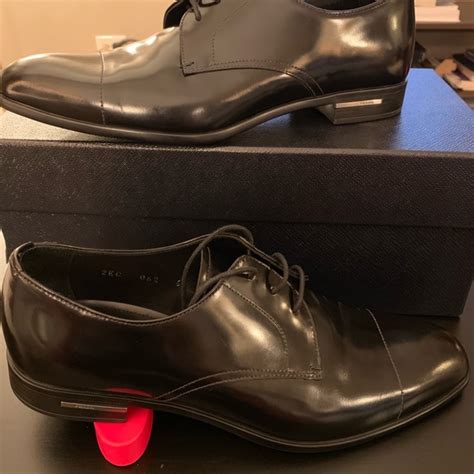 prada calzature spazzolato fume nero|Prada Calzature Uomo Spazzolato Fume Nero 2ec62 .